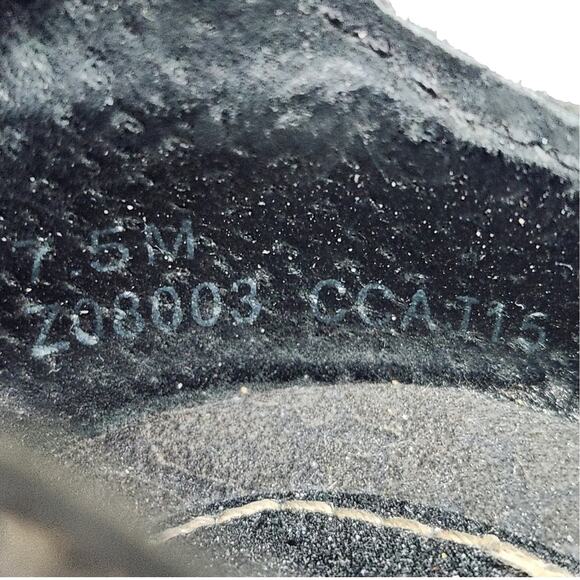 Boc Born Concept Black Leather Strappy Slip On Flats Mary Jane Shoes Size 7.5M - Picture 7 of 8